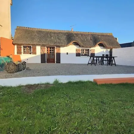 Chaumiere Cotiere: Plage A 500M,A Deux Pas Du Gr34 Plerin Exterior photo